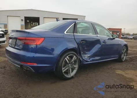 2017 Audi A4 Premium Plus z USA, uszkodzony, nr VIN WAUENAF43HN028765